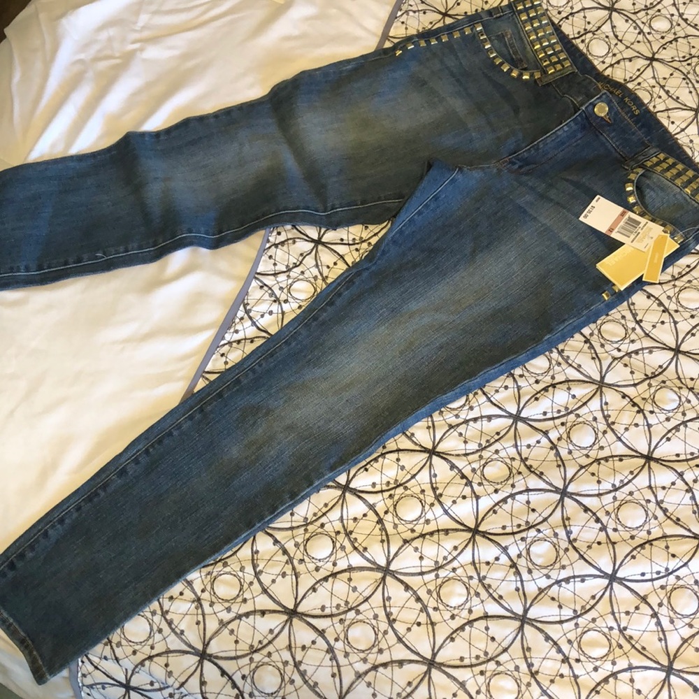 NWT women’s Michael Kors skinny jeans size 12